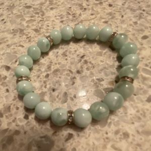 Genuine Crystal Bead Bracelet